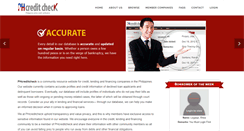 Desktop Screenshot of phcreditcheck.com